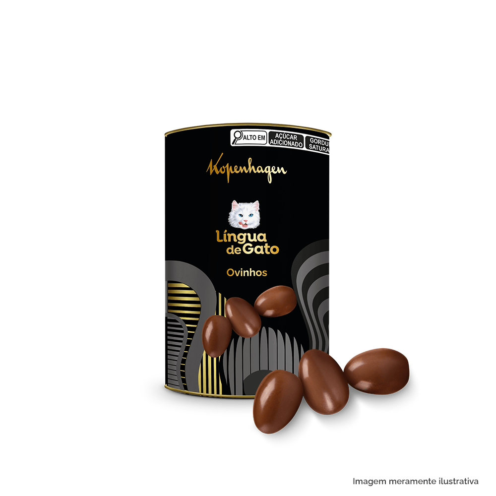 Ovinhos Língua de Gato Páscoa 189G