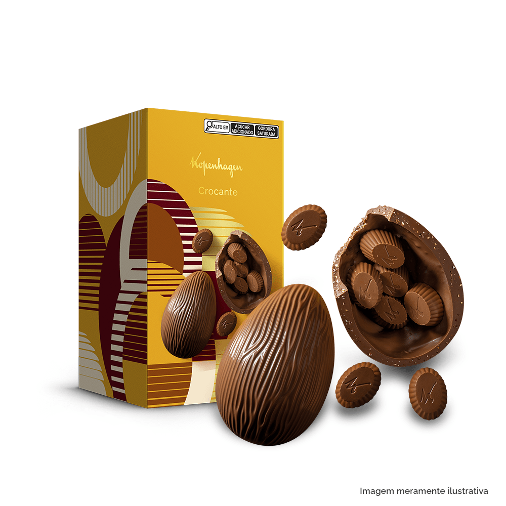 Ovo de Páscoa Crocante 440G