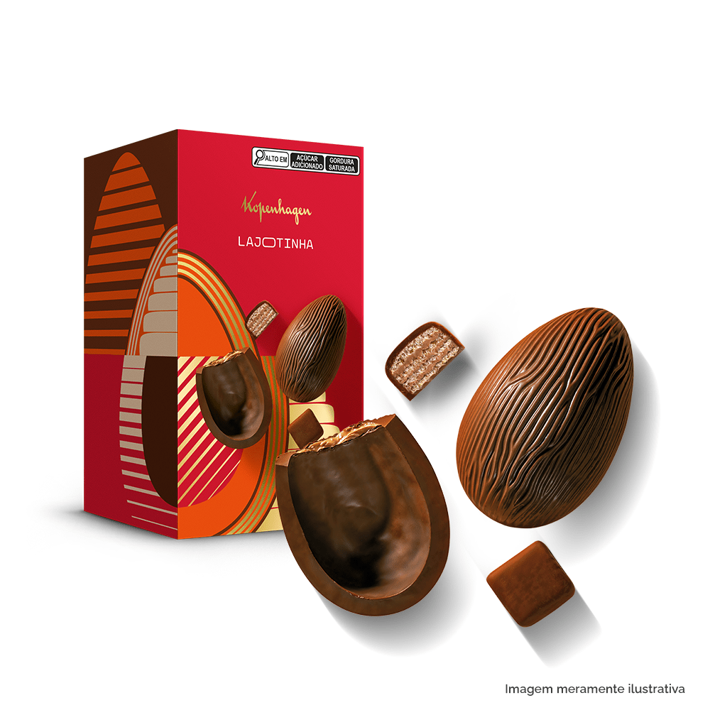 Ovo de Páscoa Lajotinha 304G
