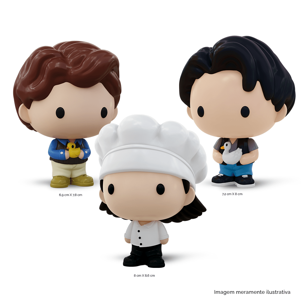 Ovo de Páscoa Friends Monica Chandler Joey 120G