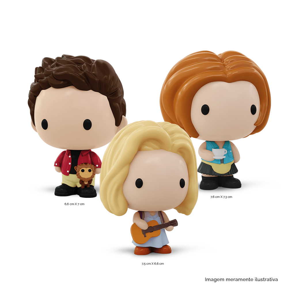 Ovo de Páscoa Friends Ross Rachel Phoebe 120G