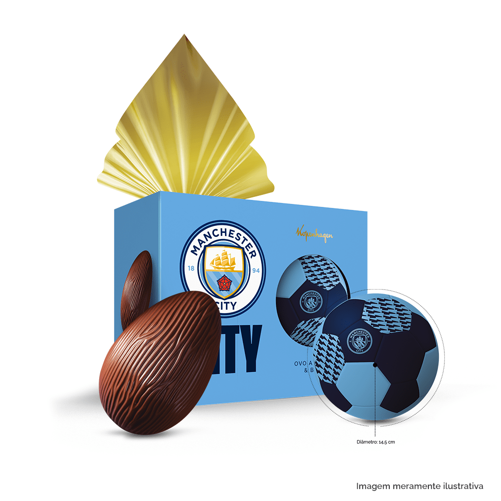 Ovo de Páscoa Bola Manchester 120G