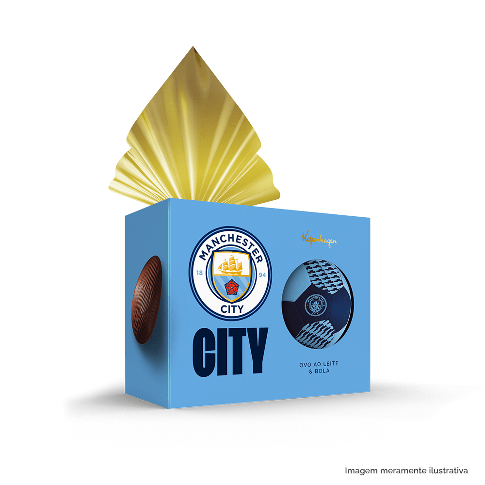 Ovo de Páscoa Bola Manchester 120G