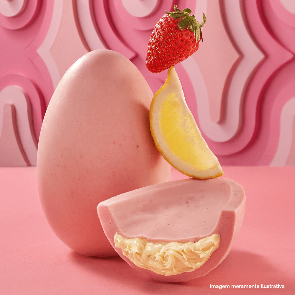 Ovo de Páscoa Exagero Pink Lemonade 370G