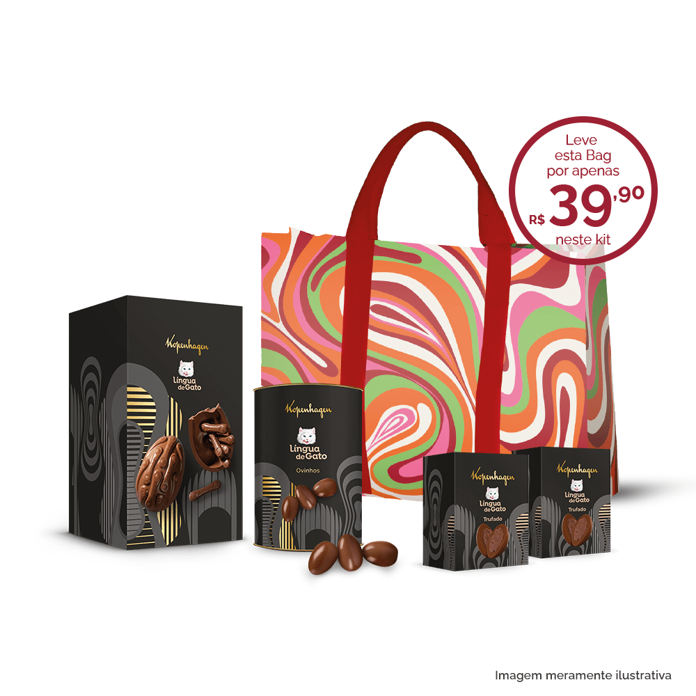 Combo Páscoa Língua de Gato Special + Bag Exclusiva