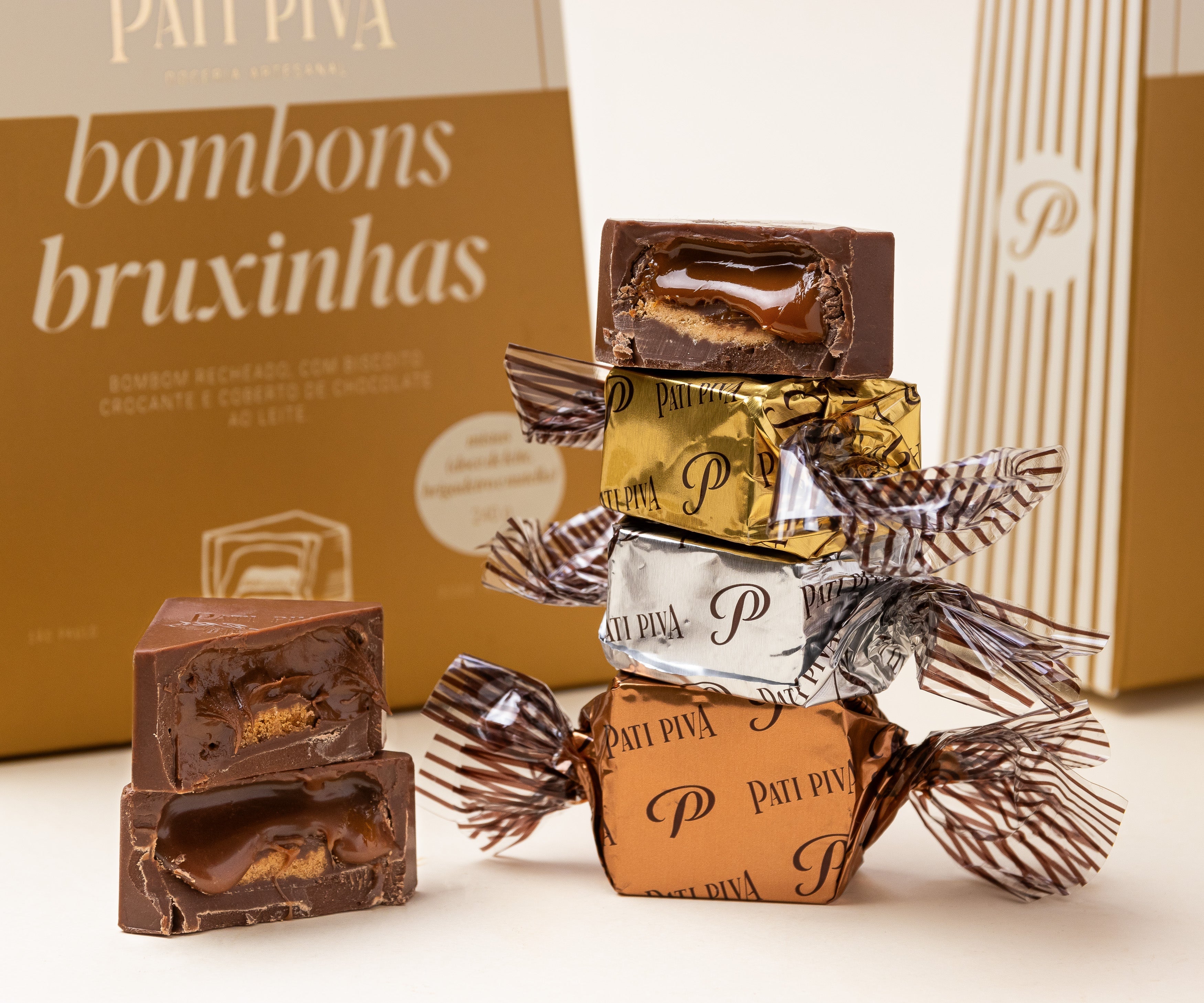 Cesta Trufas e Bruxinhas com Chandon