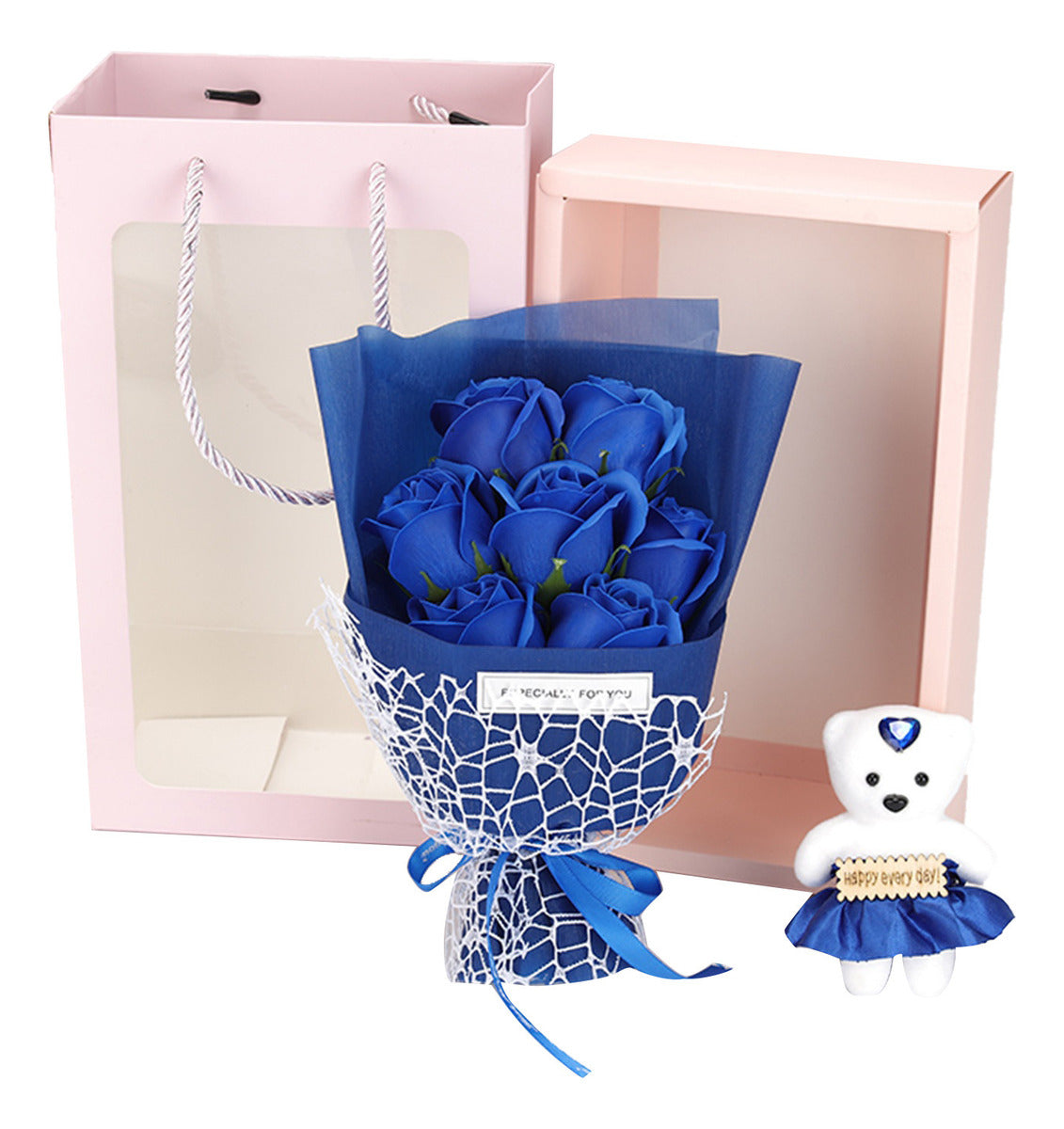 Buquê De Noiva Artificial Em Folha De Flor De Rosa, Decoraçã
