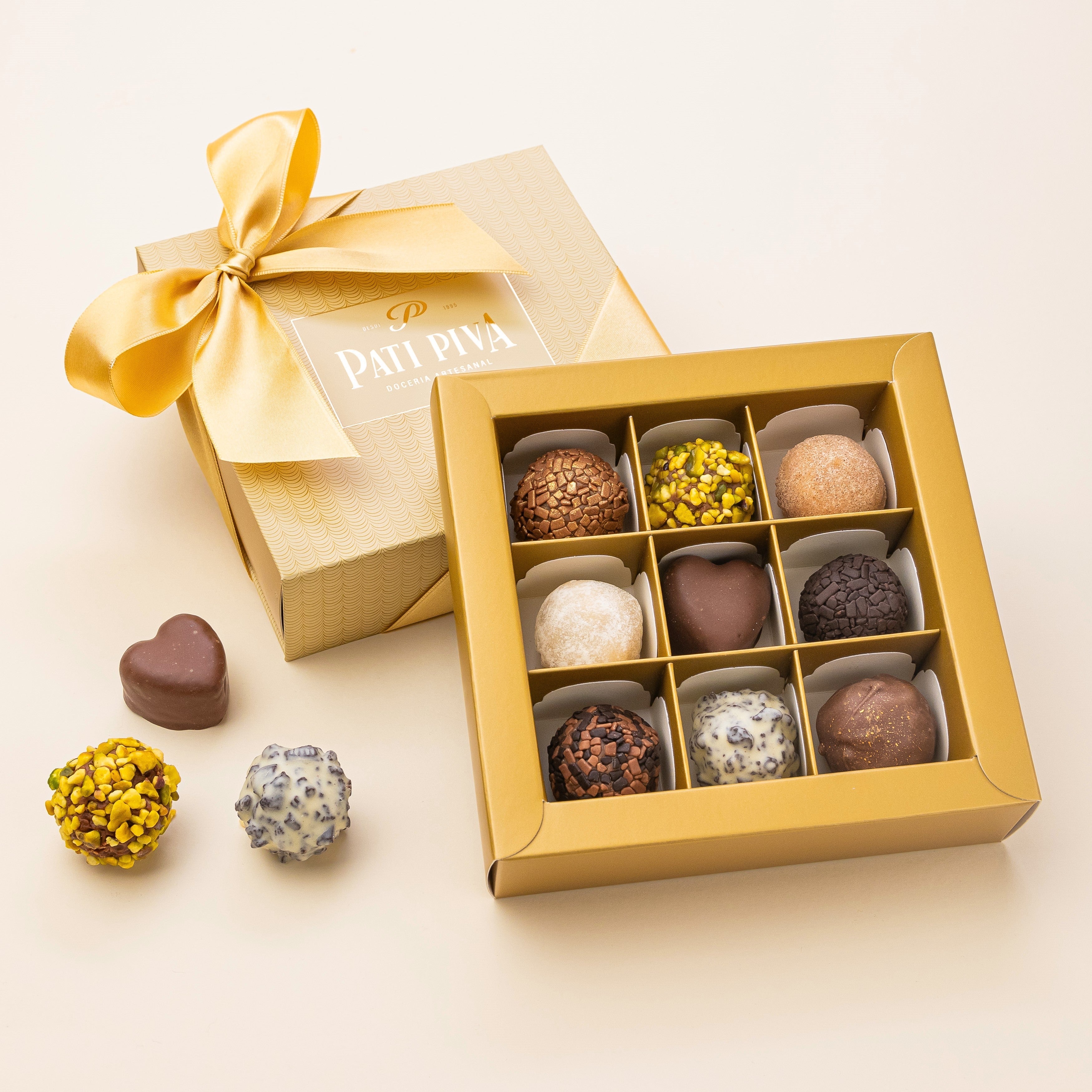 Cesta Docinhos, Trufas e Bruxinhas - Tamanho G