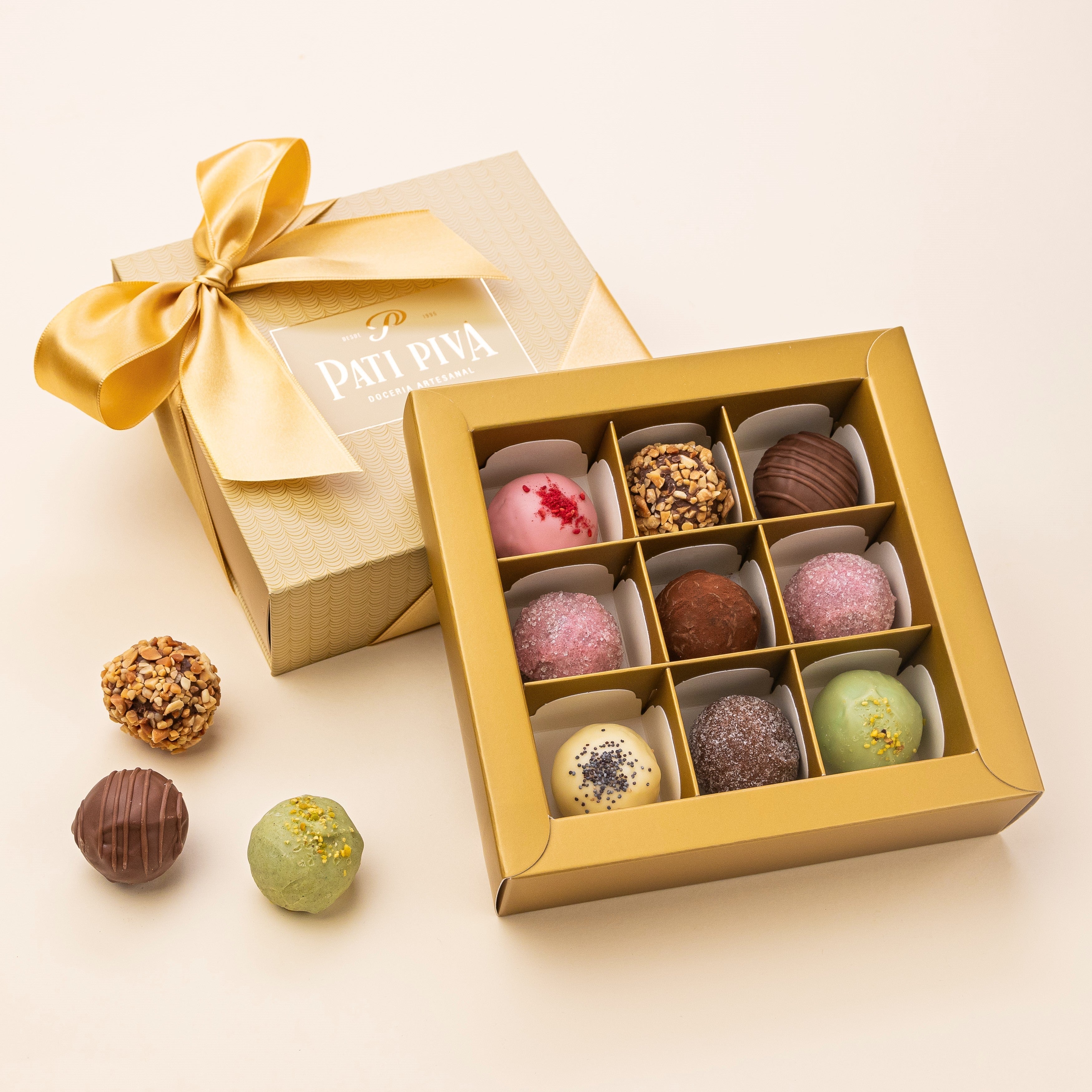 Cesta Docinhos, Trufas e Bruxinhas - Tamanho G